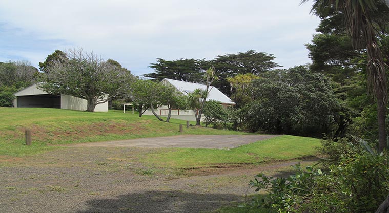 Craw SCC Parking Area - Concrete pad for parking on.