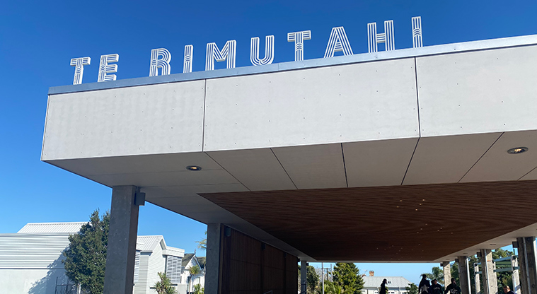 Te Rimutahi sign.