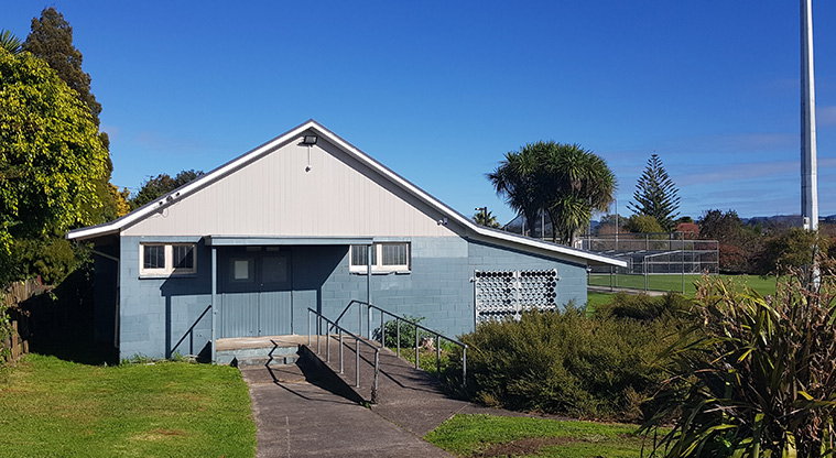 Onewherowhero / Brains Park - Kelston West Scout Hall building.