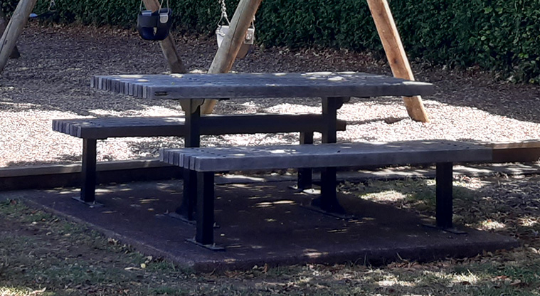 Centennial Park - Picnic table.