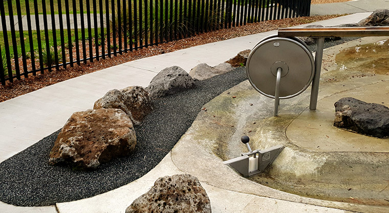 Craigavon Park – Water play area.