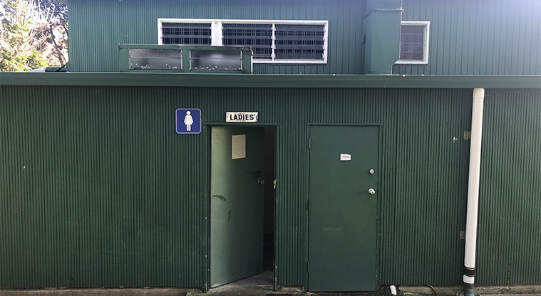 Devonport Domain - Ladies toilets.