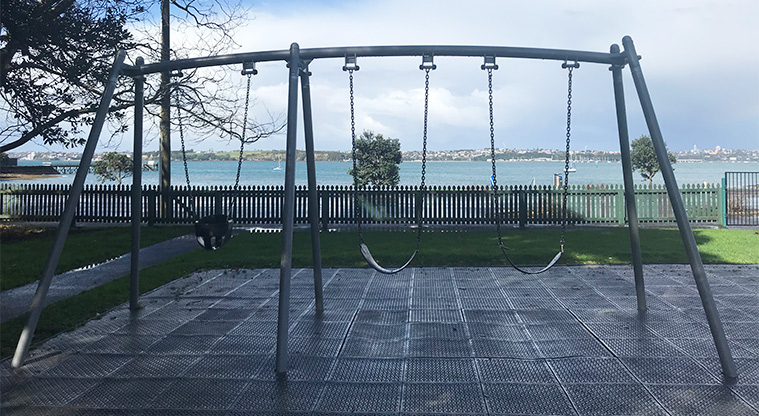 Devonport Domain - Swings.