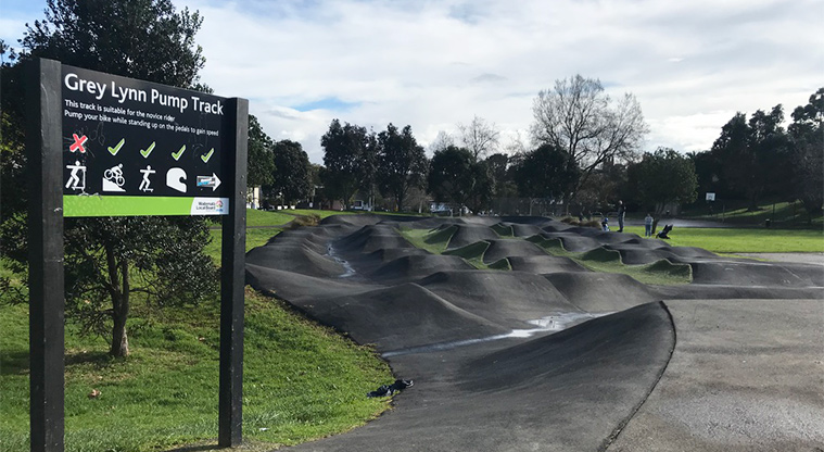 Grey Lynn Park - Pump track.