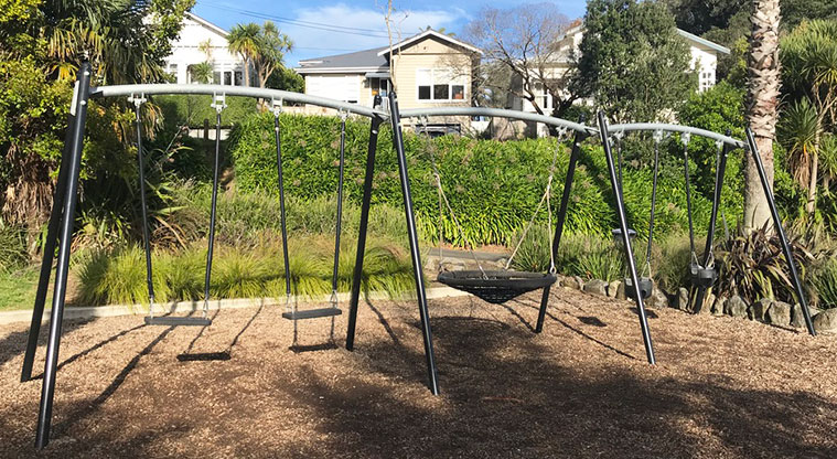 Grey Lynn Park - Swings.