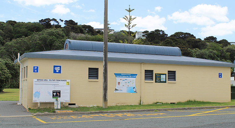 Gulf Harbour Marina Hammerhead Reserve - Motor home dump station. Photo credit: M Loubser.