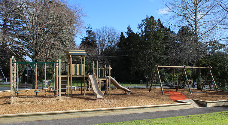 Harold Moody Reserve - Playground with slides, swings, climbing equipment, and more.