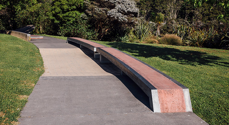 Hooton Reserve - Skate ledges. Photo credit: Jay Farnworth.