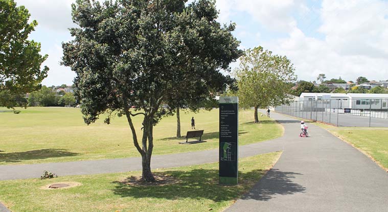 Keith Hay Park - The paths around the park connect many parts of the community.