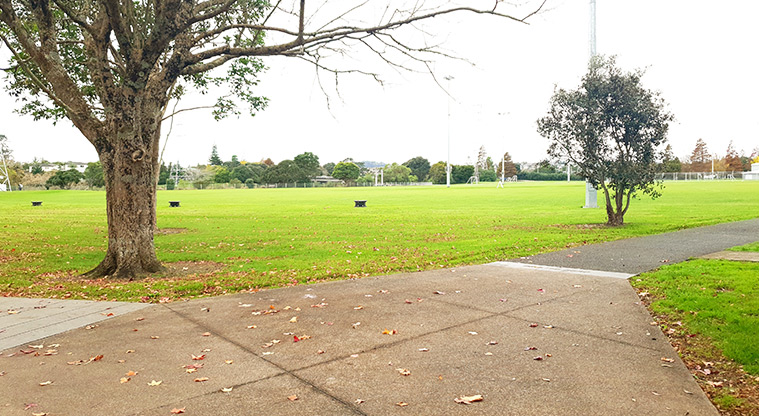 Ken Maunder Park - Footpath around the sports fields.