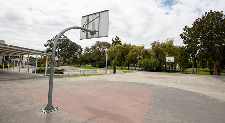 May Road War Memorial Park – Basketball court.