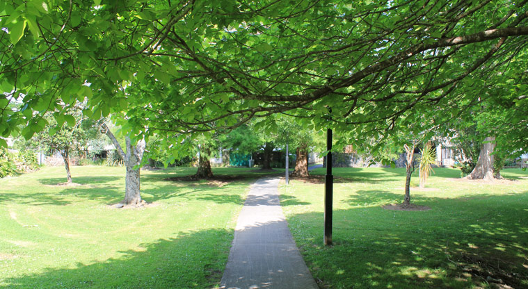 Mckenzie Avenue Park - Walkway to McKenzie Avenue. Photo credit: M Loubser.