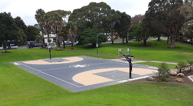 Otamariki Park - Basketball court.