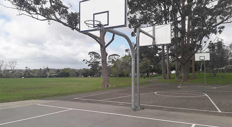 Parrs Park - Basketball half courts.