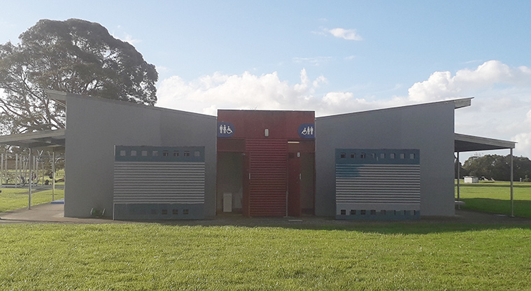 Point England Reserve - Toilet block.