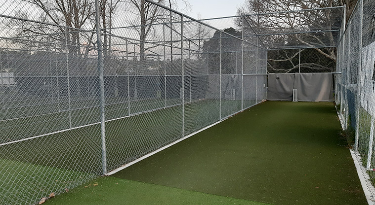 Shore Road Reserve - Cricket practise nets.