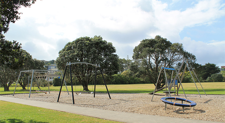 Stanmore Bay Park - Beach front playground. Photo credit: M Loubser.