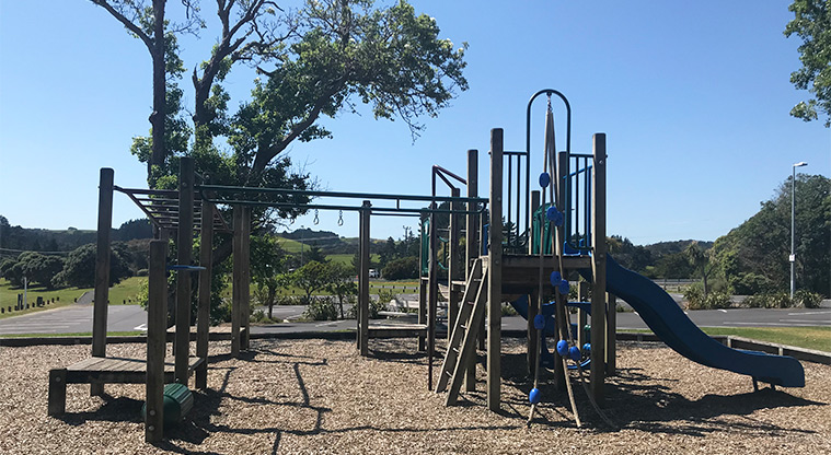 Te Puru Park - Playground at the southern end of the park.