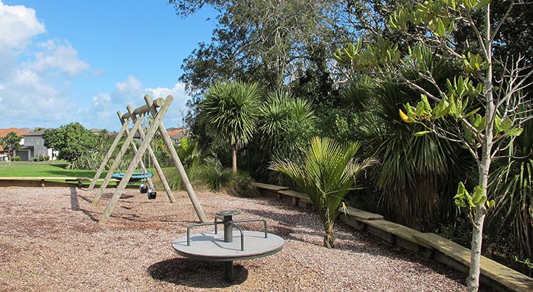 Topland Park - The playground on the Skelligs Drive side of the park.