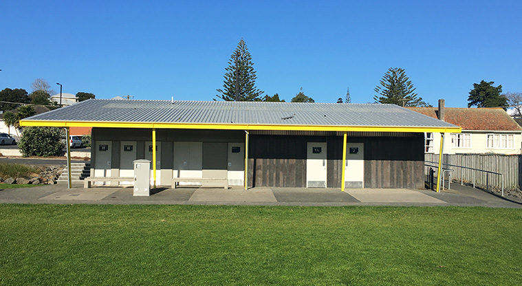 Valonia Reserve - Accessible toilets. Photo credit: S Hulse.