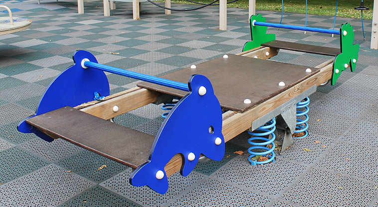 Victoria Park - Rocker toy. Photo credit: M Loubser.