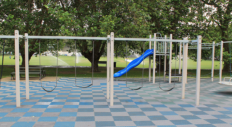 Victoria Park - Set of swings. Photo credit: M Loubser.