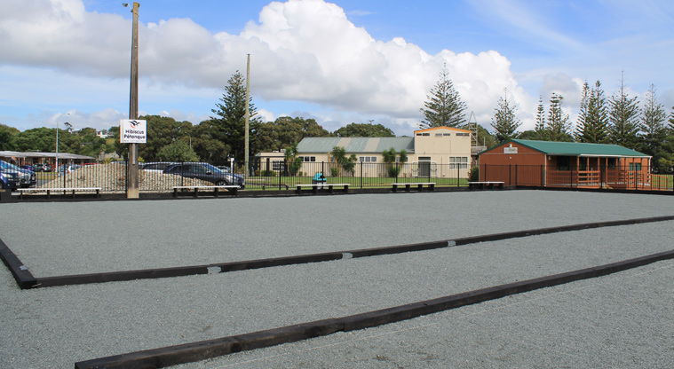 Western Reserve - Petanque court. Photo credit: M Loubser.