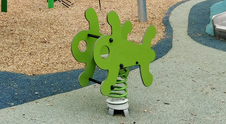 Western Springs Lakeside - Rocker toy for small children.