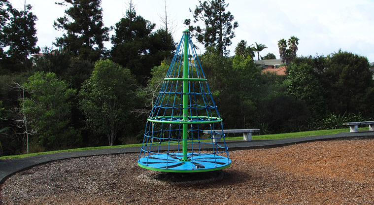 Xena Park - Climbing tower. Photo credit: Tracey Hodder.