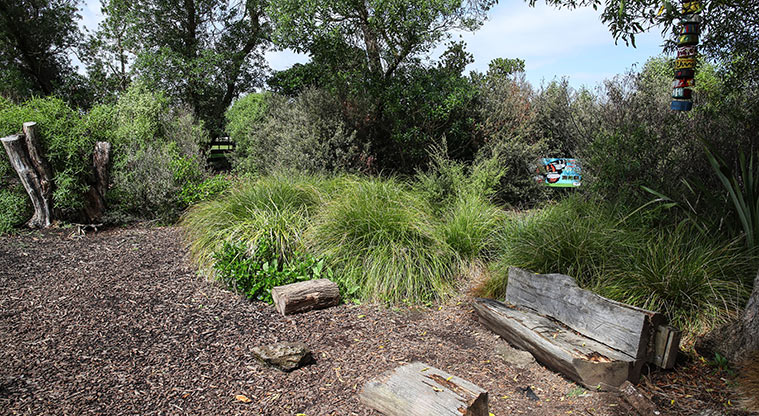 Ambury Farm Path - Places to take a break.