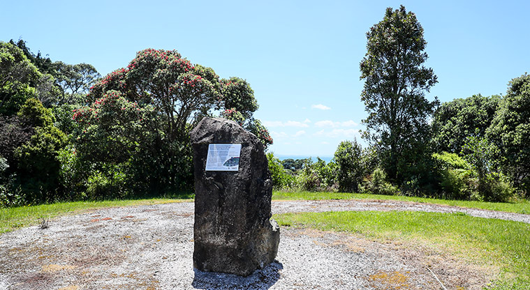 Āwhitu Brook Homestead Path - Recognition of the relationship of Ngāti Te Ata Waiohua and Āwhitu Regional Park.