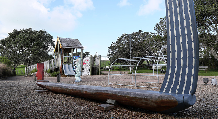 Beachlands to Maraetai Path - Playground in Omana Regional Park.