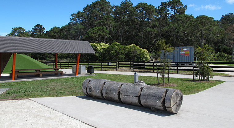 Birdwood Path - Novel bike parking and shaded outdoor seating