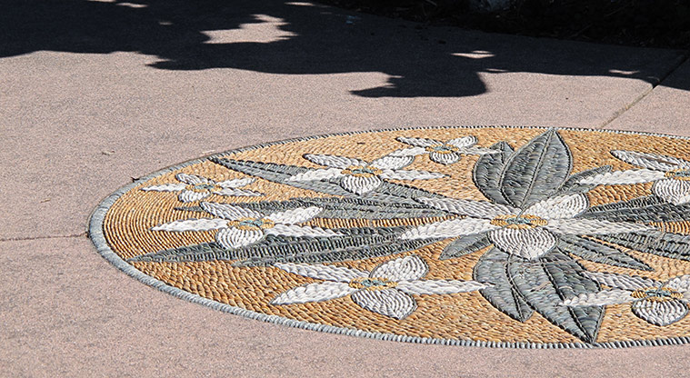 Botanic Gardens West Sculpture Path - John Botica, Frangipani (2010)