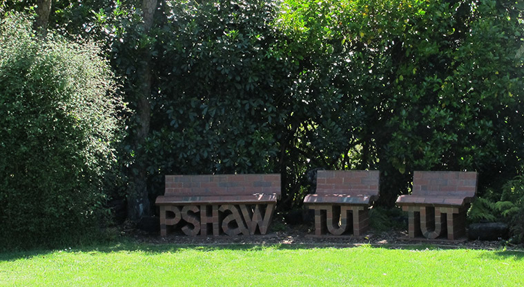 Botanic Gardens West Sculpture Path - Peter Lange, Curmudgeon Suite (2010)