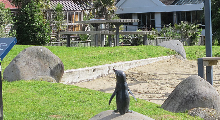 Campbells to Murrays Path - Look for the six little blue penguins at Campbells Bay.