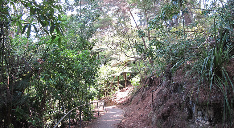 Chelsea Heritage Path - Steep paved downhill section