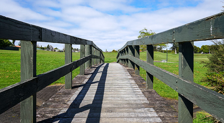 Clendon Path - Small bridge on the path
