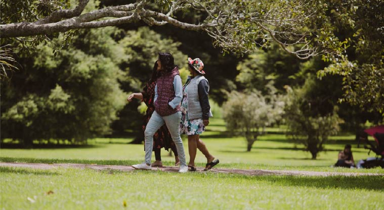 Cornwall Park Heritage Path – Enjoy plenty of shade while walking.