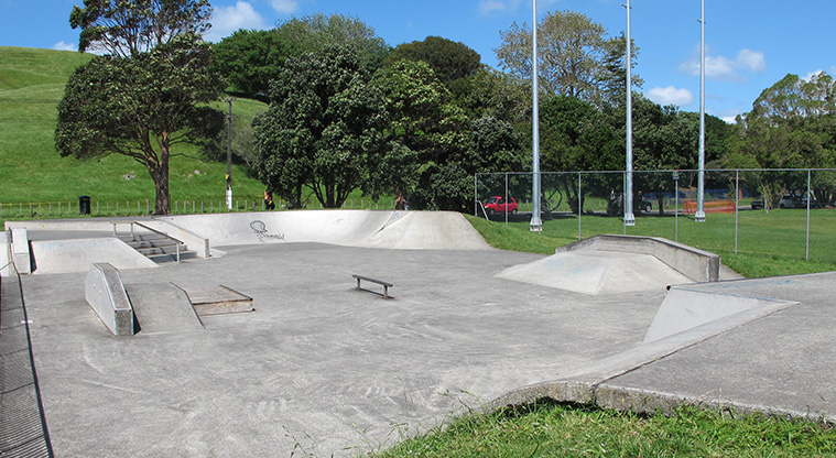 Crossfield Path - Skatepark at Crossfield Reserve.