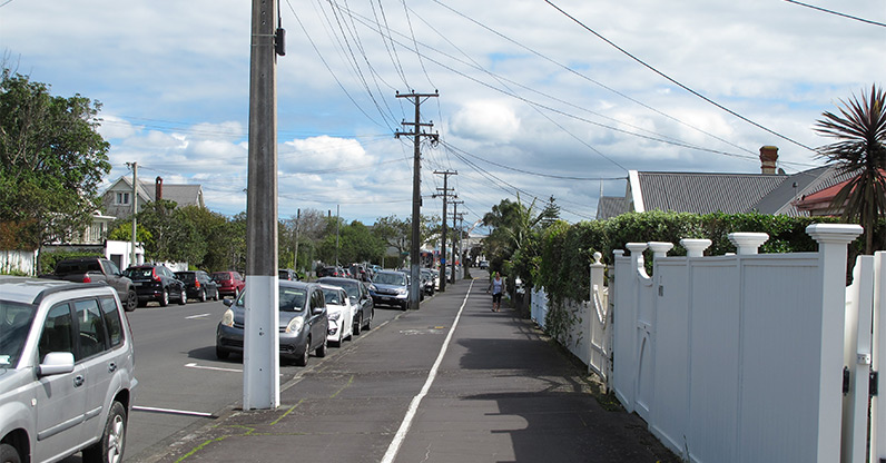 Devonport to Stanley Bay Path - Typical section of the path