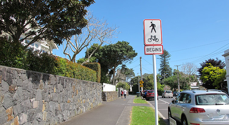 Dominion Road Loop Path - Shared path from Sherbourne Road to Valley Road.