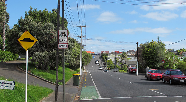 Dominion Road Loop Path - Path along Parau Street to Mt Albert Road.