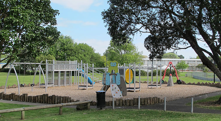 Dominion Road Loop Path - John Moore Reserve playground.