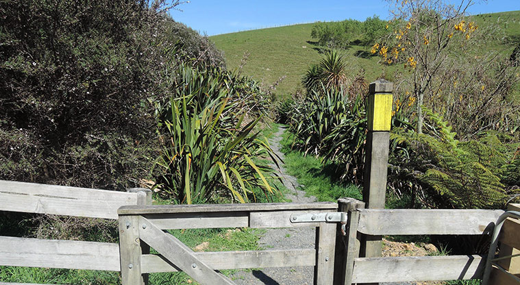 Duder Sustainable Path - Be sure to close gates