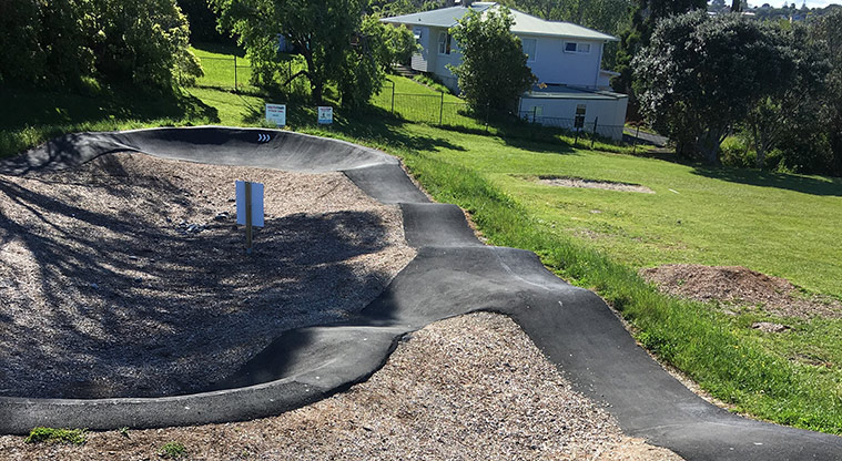 Glenfield Intermediate Path - Short pump track.