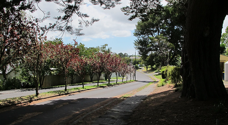 Greenhithe West Path - Off Rame Road head down Almond Grove.