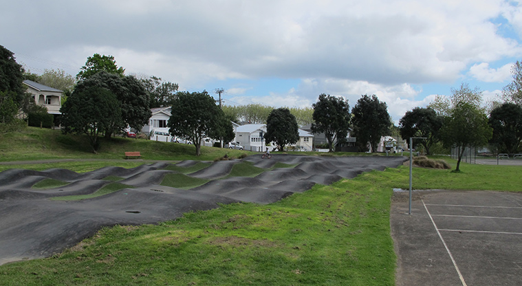 Grey Lynn Greenway Path - Grey Lynn Park pump track.