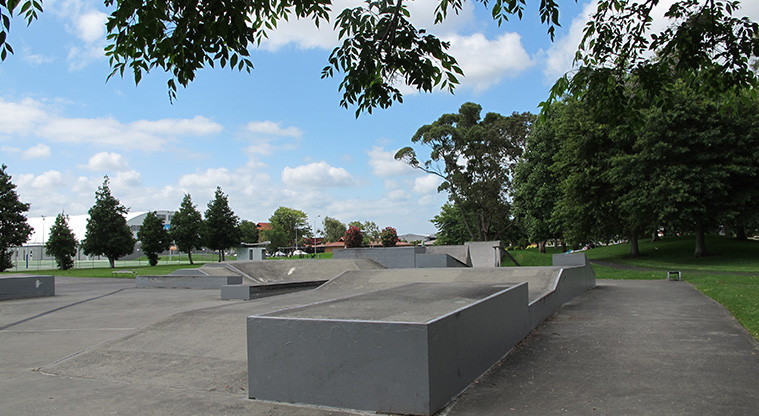 Henderson Loop Path - Te Pai Park skate park.