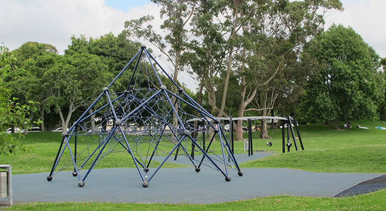 Henderson Loop Path - Te Pai Park playground.